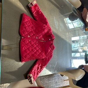 Burberry like new quilts size 8 girls jacket no hood. From Nordstrom